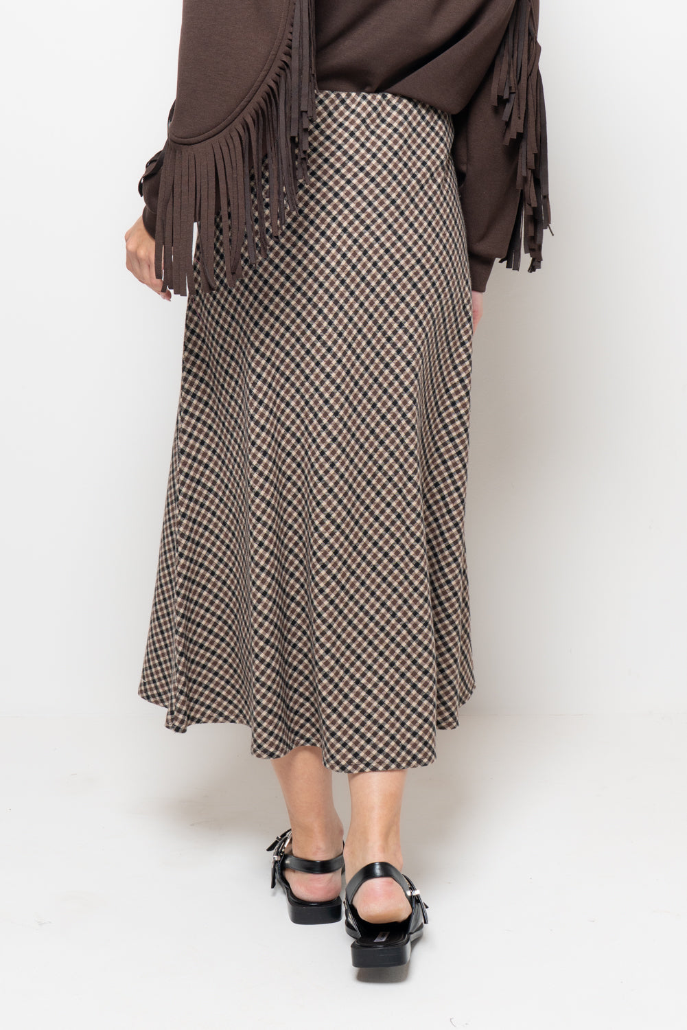 Gonna a quadri in flanella