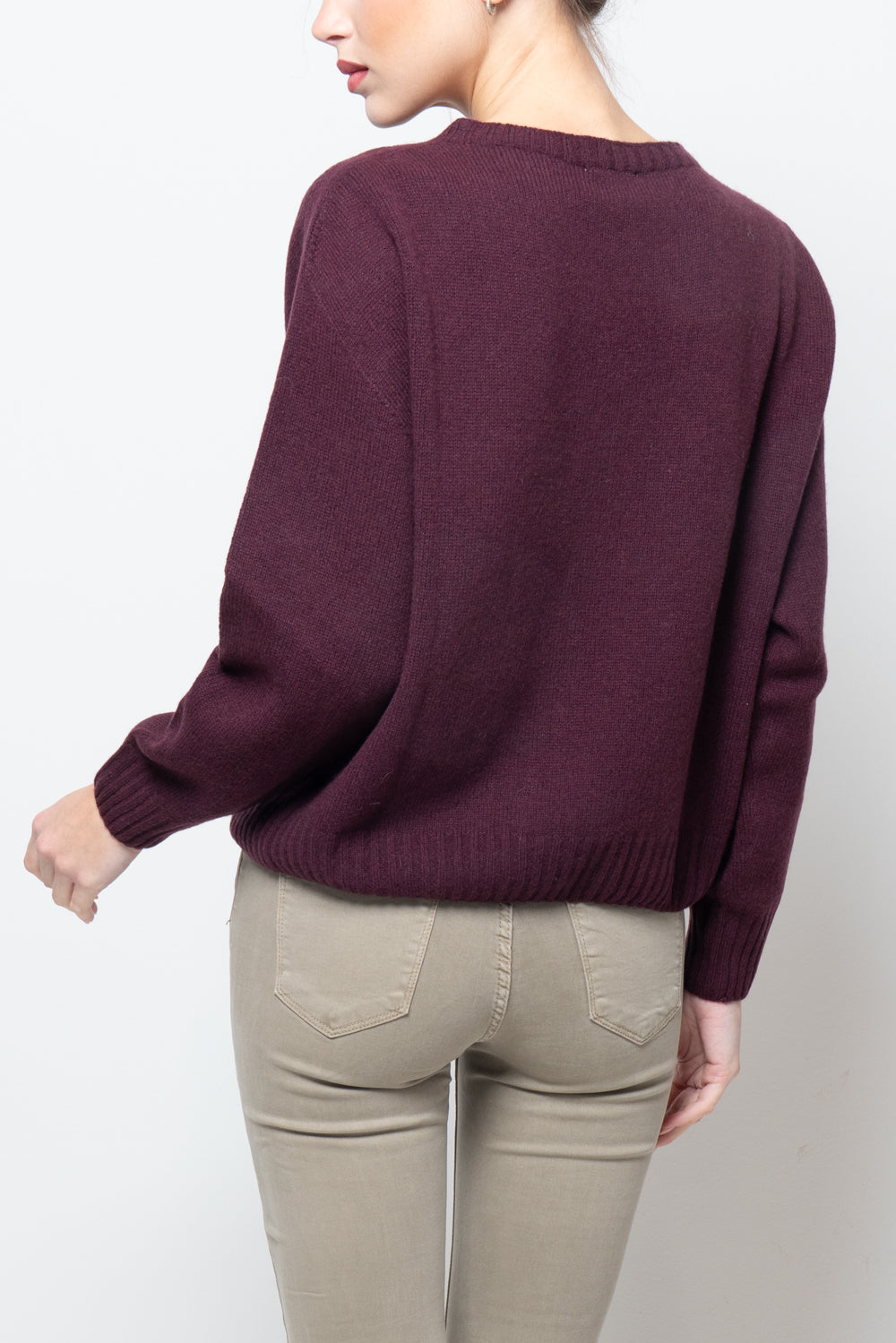 Maglia 100% lana a scatola