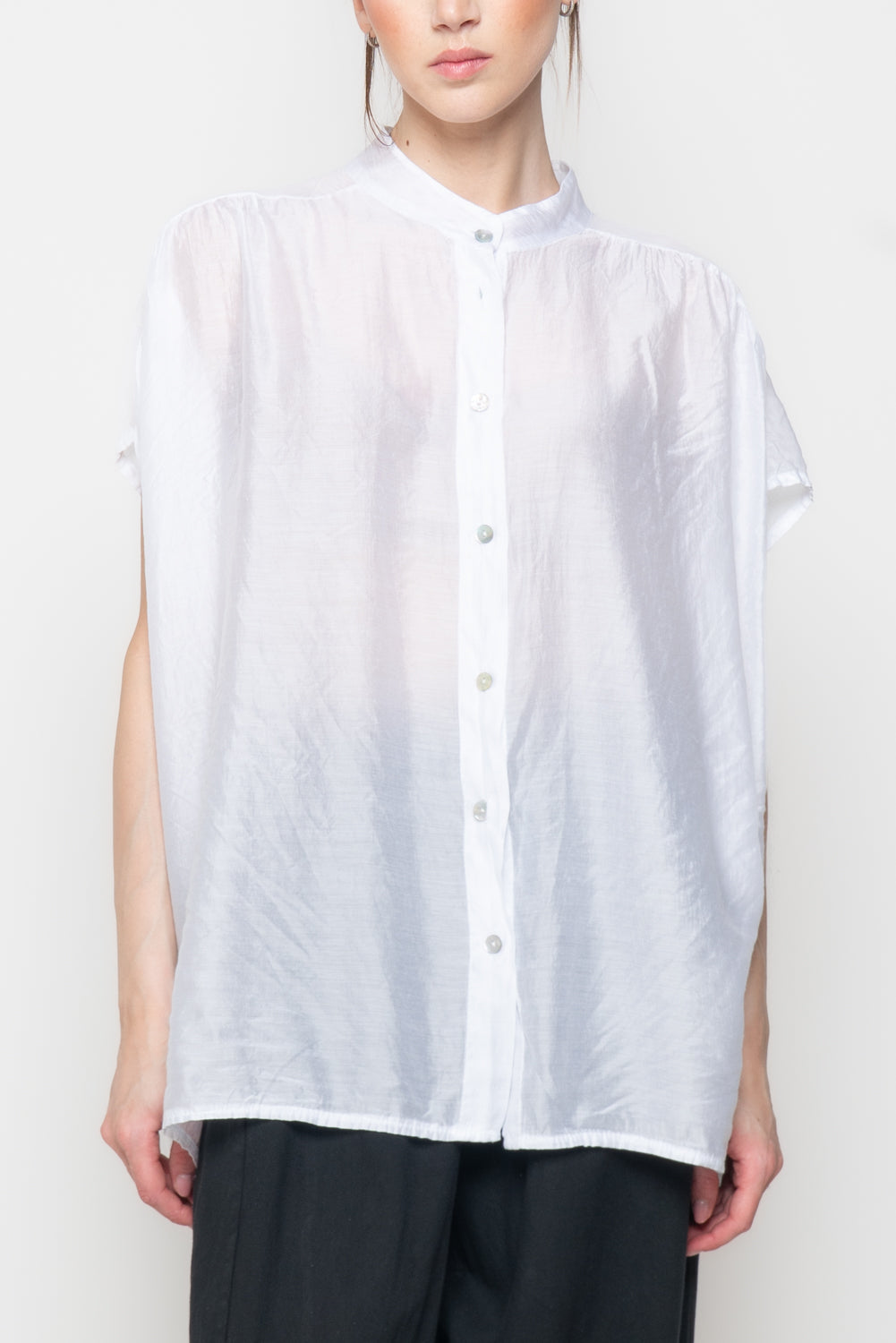 Camicia smanicata over