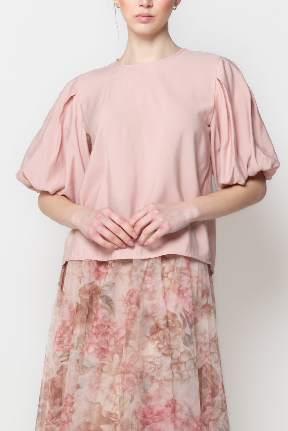 Blusa Manica a Bombolino