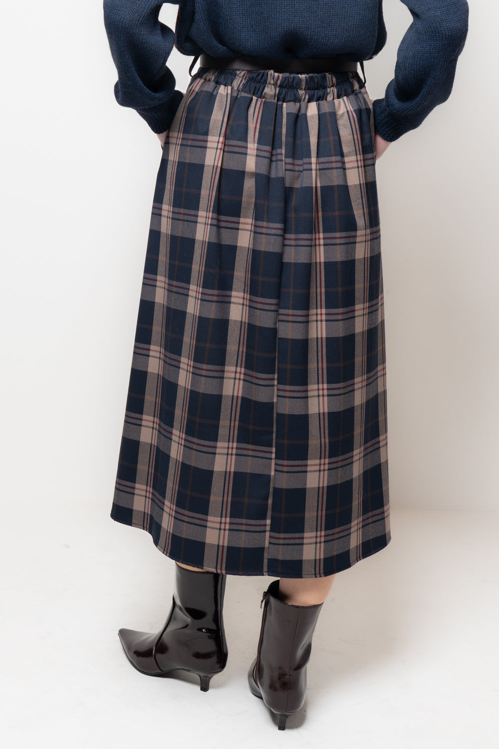 Gonna a quadri con cannoni