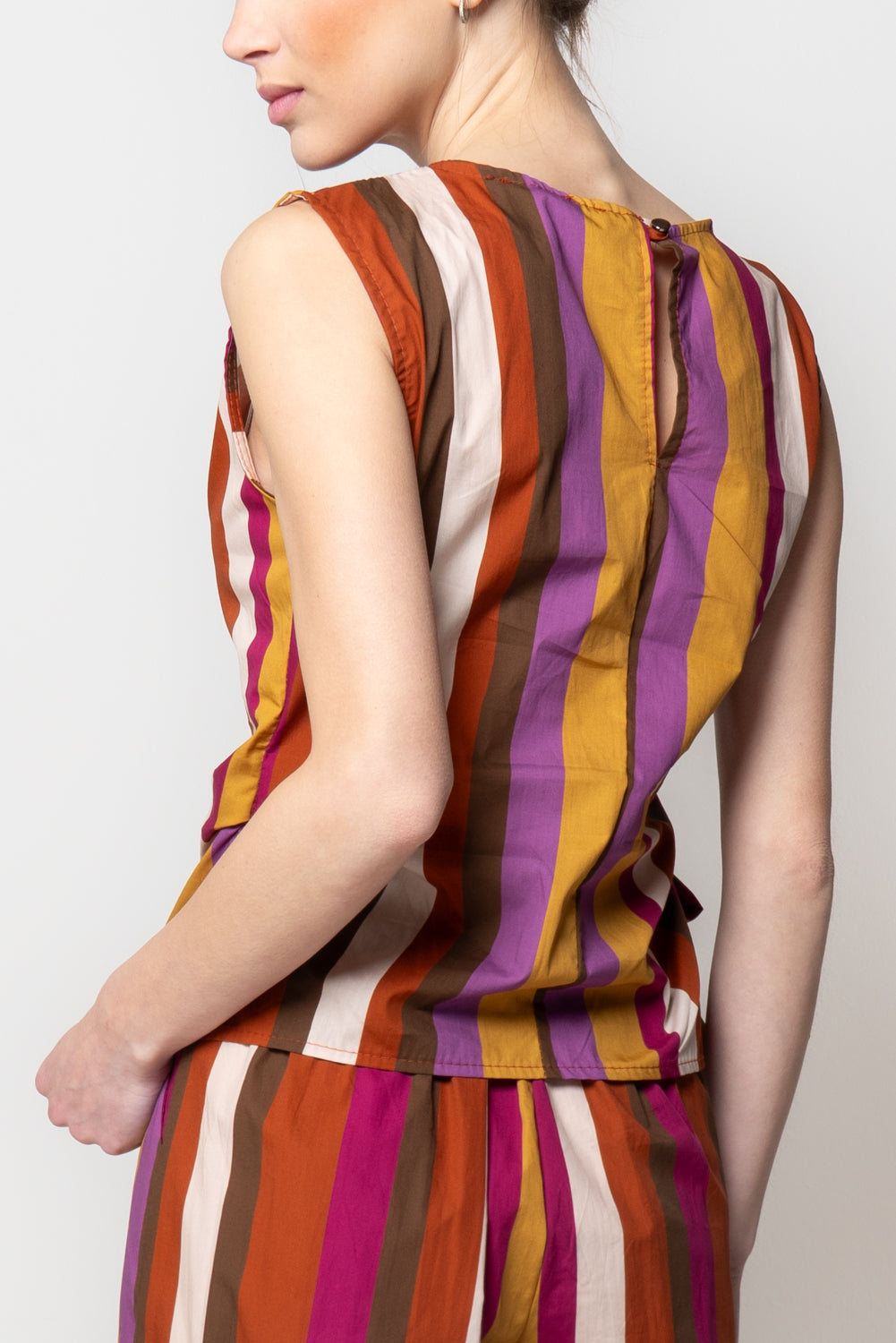 Top a Righe multicolor