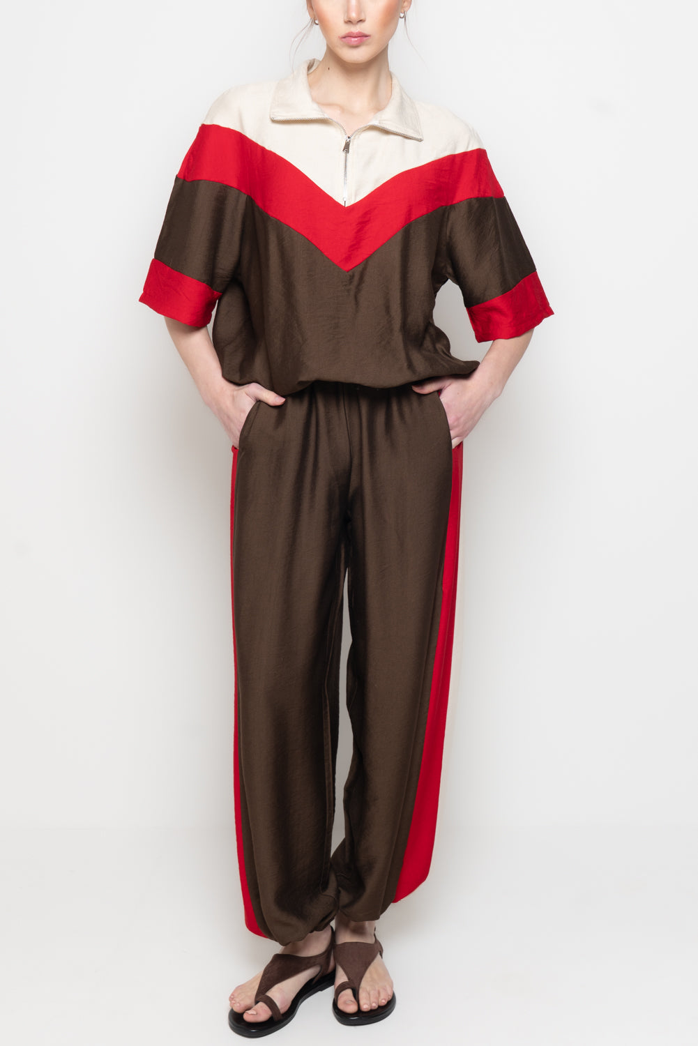 Blusa Color Block