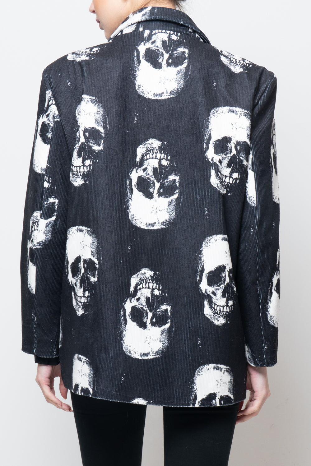 Giacca fantasia teschio