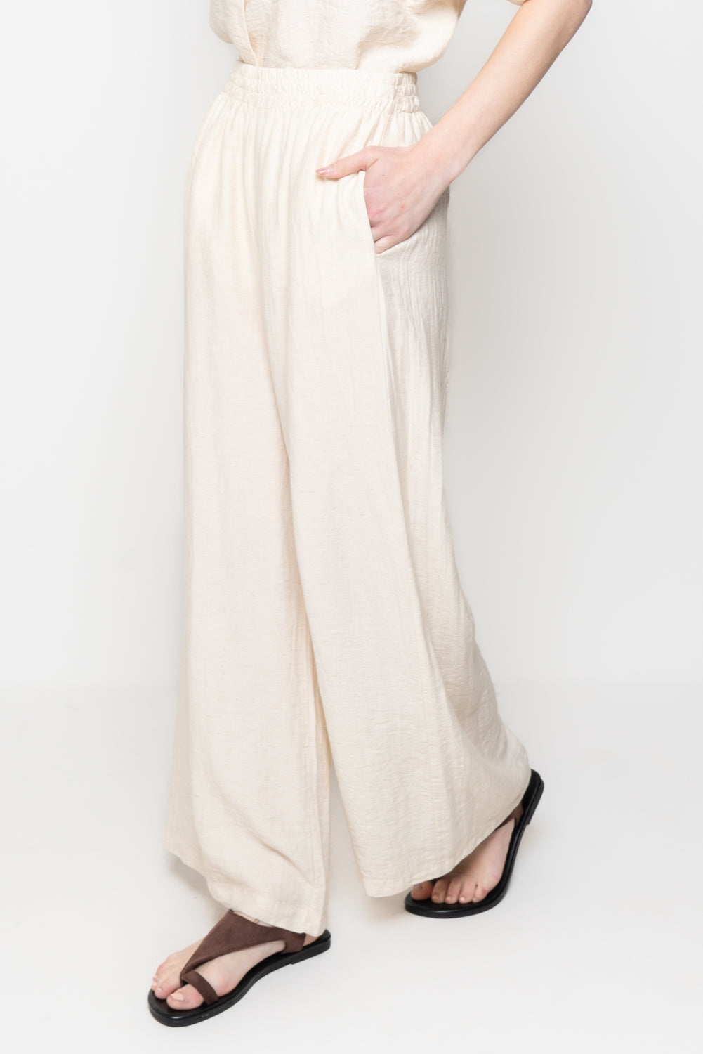 Pantalone Palazzo con elastico