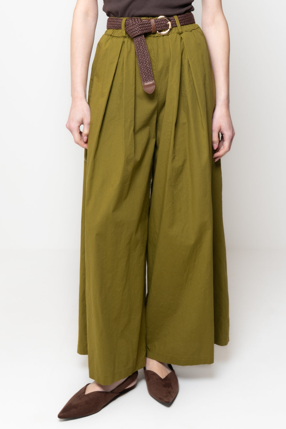 Pantalone a Palazzo con Pinces