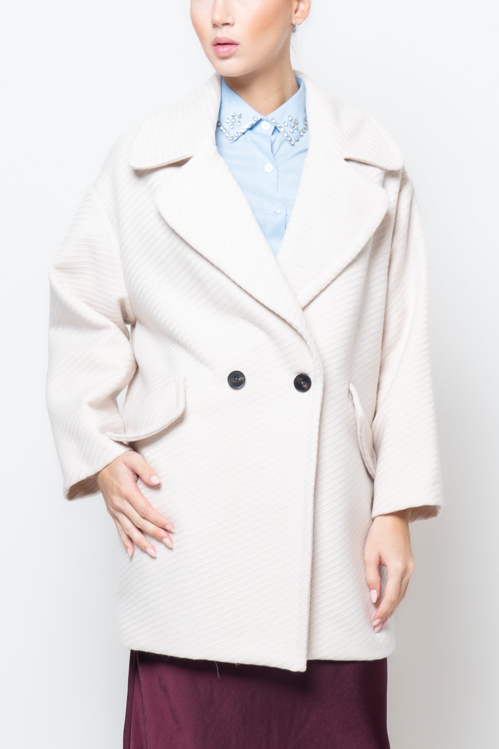 Cappotto over doppio petto