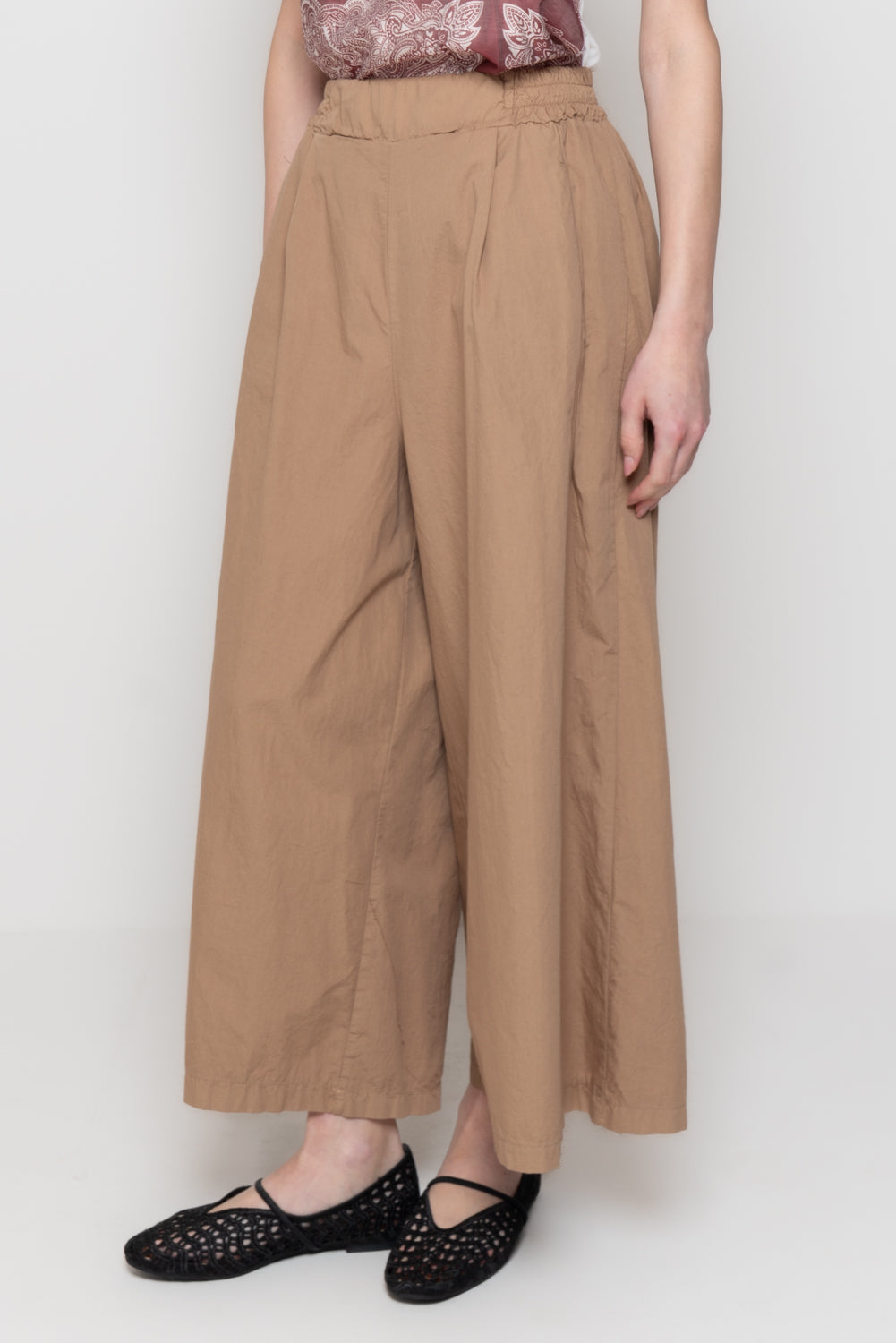 Pantalone Culotte in Tela Paracadute