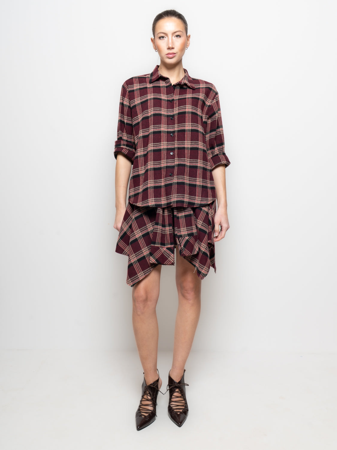 Camicia in flanella a quadri