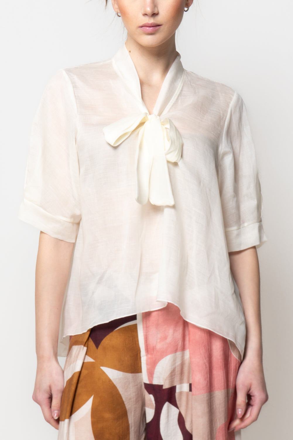 Blusa con Fusciacca